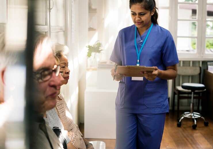 Trained nursing attendants in Rajshahi